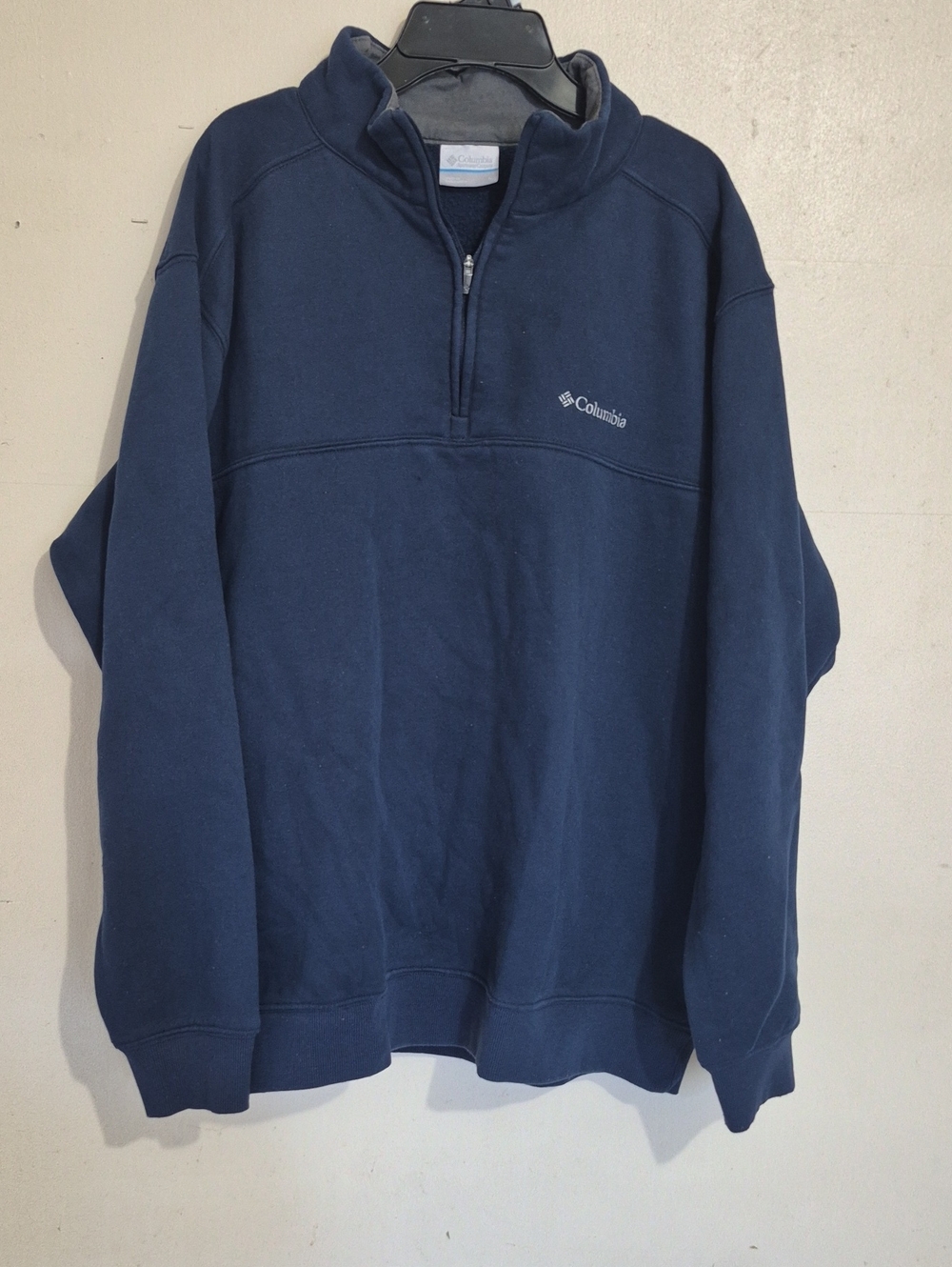 Columbia Men's Navy Half-Zip Sweatshirt Pullover